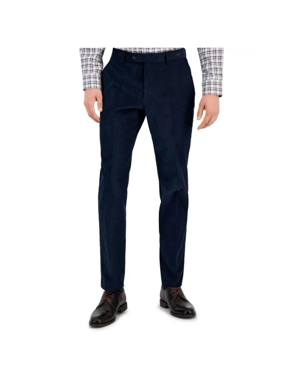 Tommy Hilfiger Drew Men's Navy Cotton Corduroy Pants Sz 42Wx30L